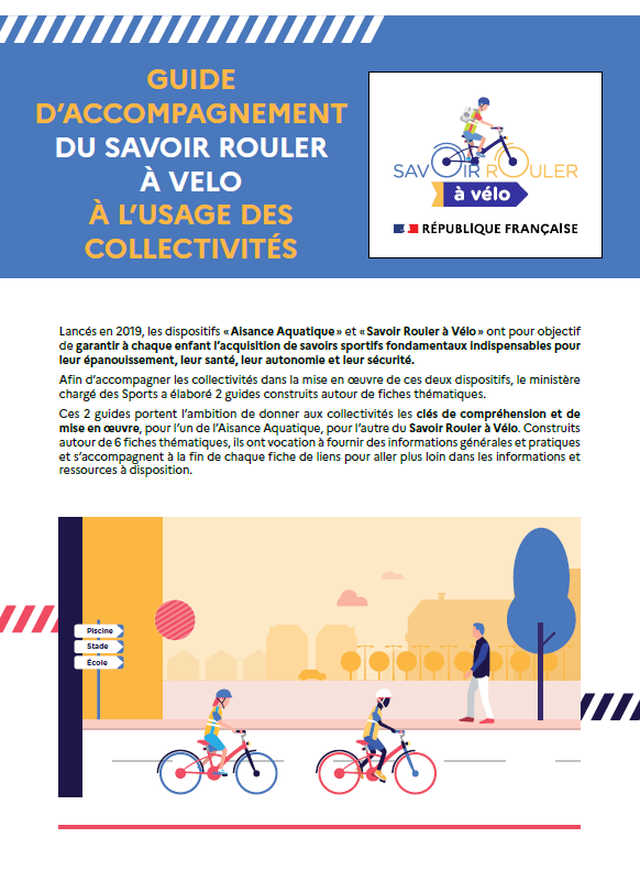« Savoir rouler à vélo », un livret pédagogique
