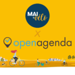 Visuel Mai à vélo et OpenAgenda